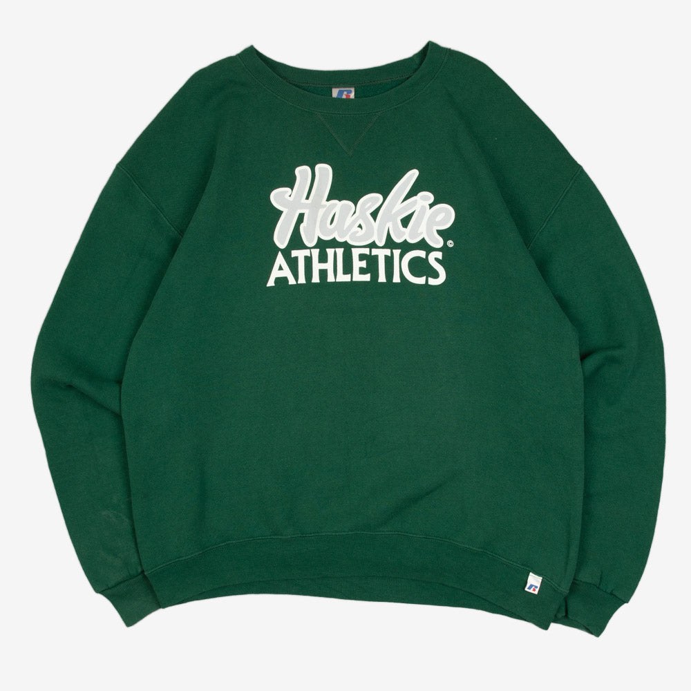 MEN'S VINTAGE RUSSELL ATHLETIC HUSKIE ATHLETICS SWEATSHIRT - LARGE