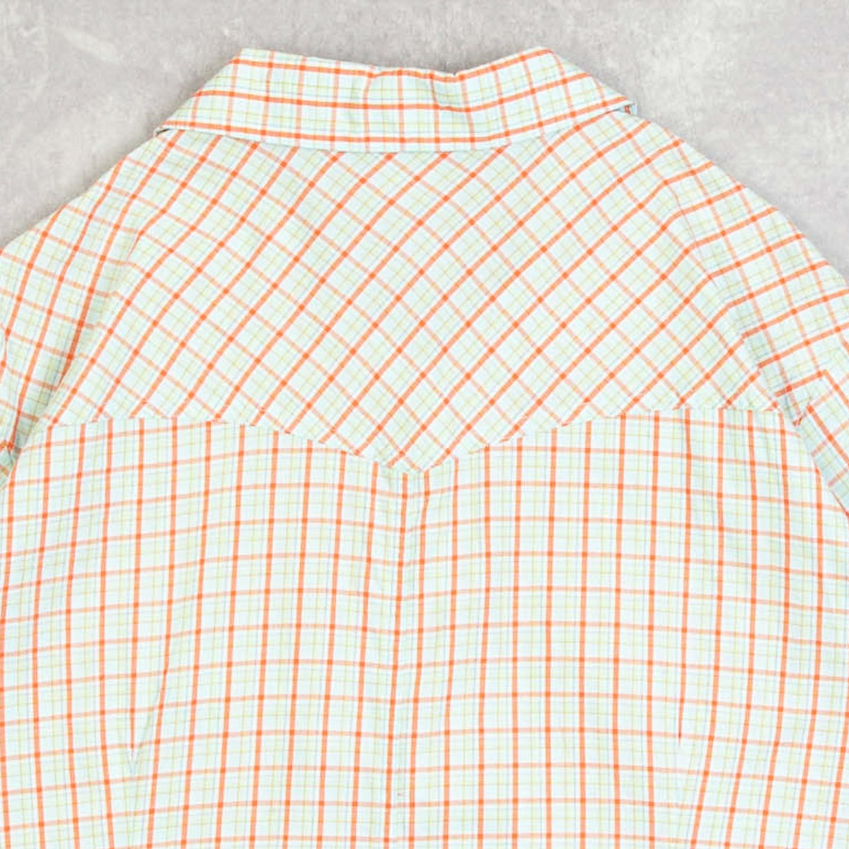 WOMEN'S VINTAGE 1990S CHECKED WESTERN SHIRT - XX-LARGE
