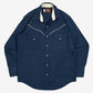 MEN'S VINTAGE 1980S WESTERN SHIRT - LARGE