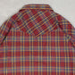 MEN'S VINTAGE 1990S CHECKED WESTERN SHIRT - X-LARGE