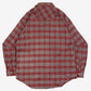 MEN'S VINTAGE 1990S CHECKED WESTERN SHIRT - X-LARGE