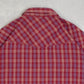 MEN'S VINTAGE 1990S CHECKED WESTERN SHIRT - XX-LARGE