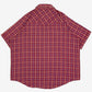 MEN'S VINTAGE 1990S CHECKED WESTERN SHIRT - XX-LARGE
