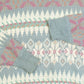 WOMEN'S VINTAGE 1990S PATTERNED KNITTED JUMPER - LARGE