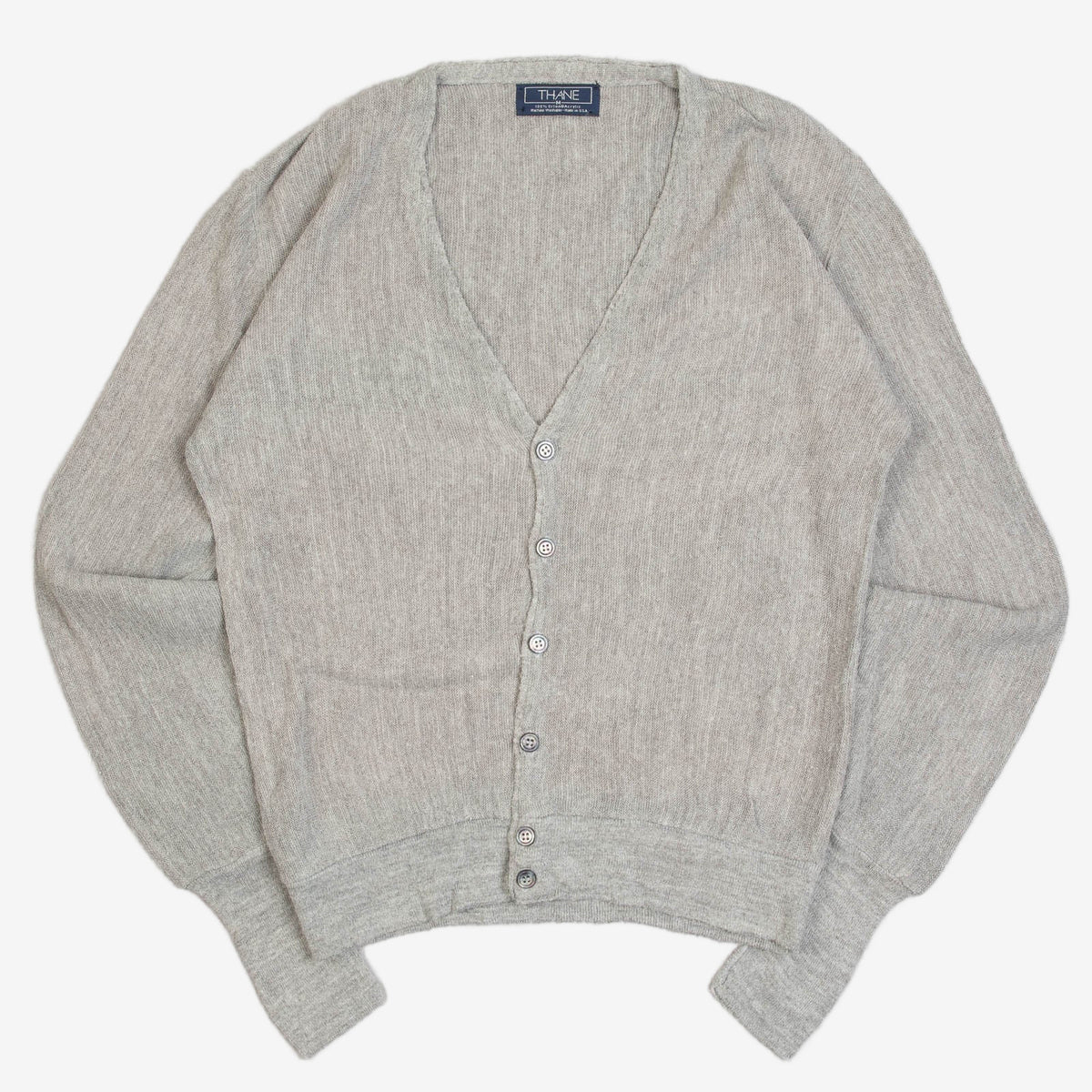 MEN'S VINTAGE 1990S BOXY KNITTED CARDIGAN - MEDIUM