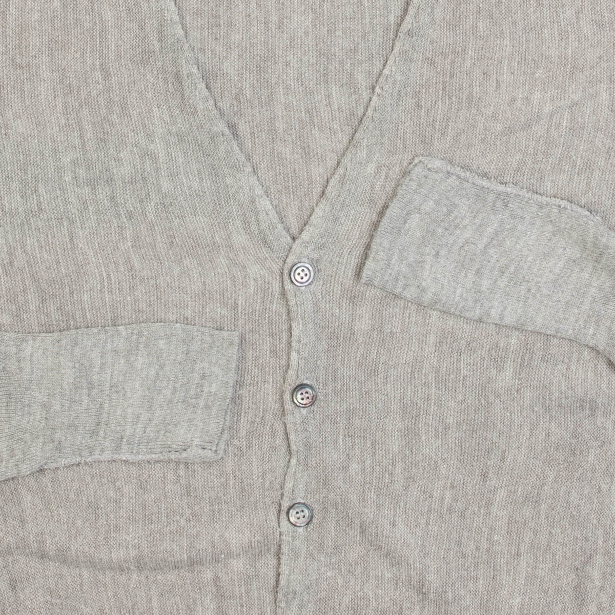 MEN'S VINTAGE 1990S BOXY KNITTED CARDIGAN - MEDIUM
