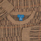 MEN'S VINTAGE 1990S STRUCTURED PATTERNED KNITTED JUMPER - XXX-LARGE