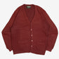MEN'S VINTAGE 1990S KNITTED CARDIGAN - LARGE