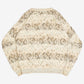 MEN'S VINTAGE 1990S STRUCTURED PATTERNED KNITTED JUMPER - MEDIUM