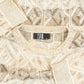 MEN'S VINTAGE 1990S STRUCTURED PATTERNED KNITTED JUMPER - MEDIUM