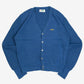 MEN'S VINTAGE 1980S SEARS KNITTED CARDIGAN - MEDIUM