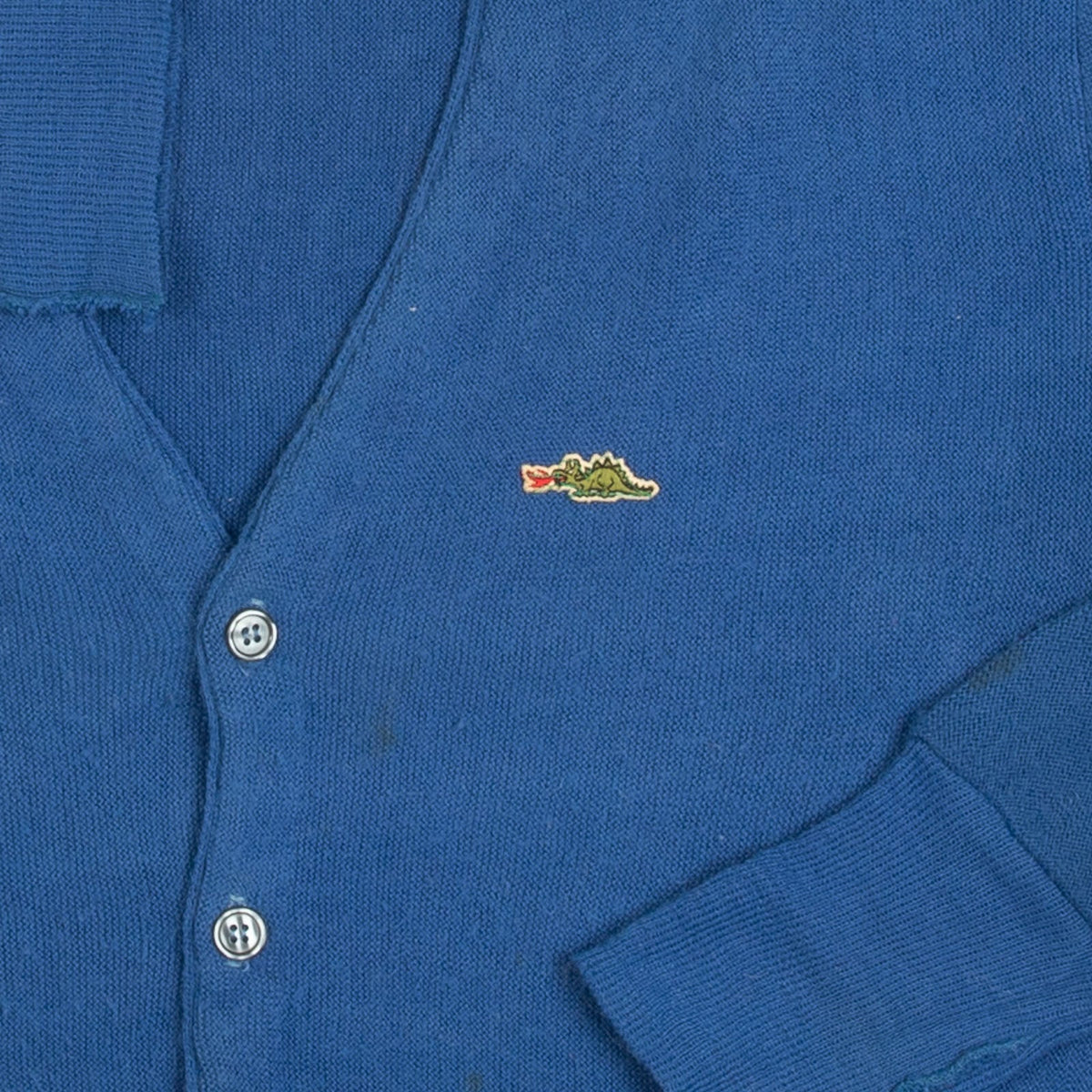 MEN'S VINTAGE 1980S SEARS KNITTED CARDIGAN - MEDIUM