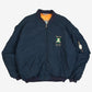 MEN'S VINTAGE 1990S WEEKENDS MA1 BOMBER JACKET - MEDIUM