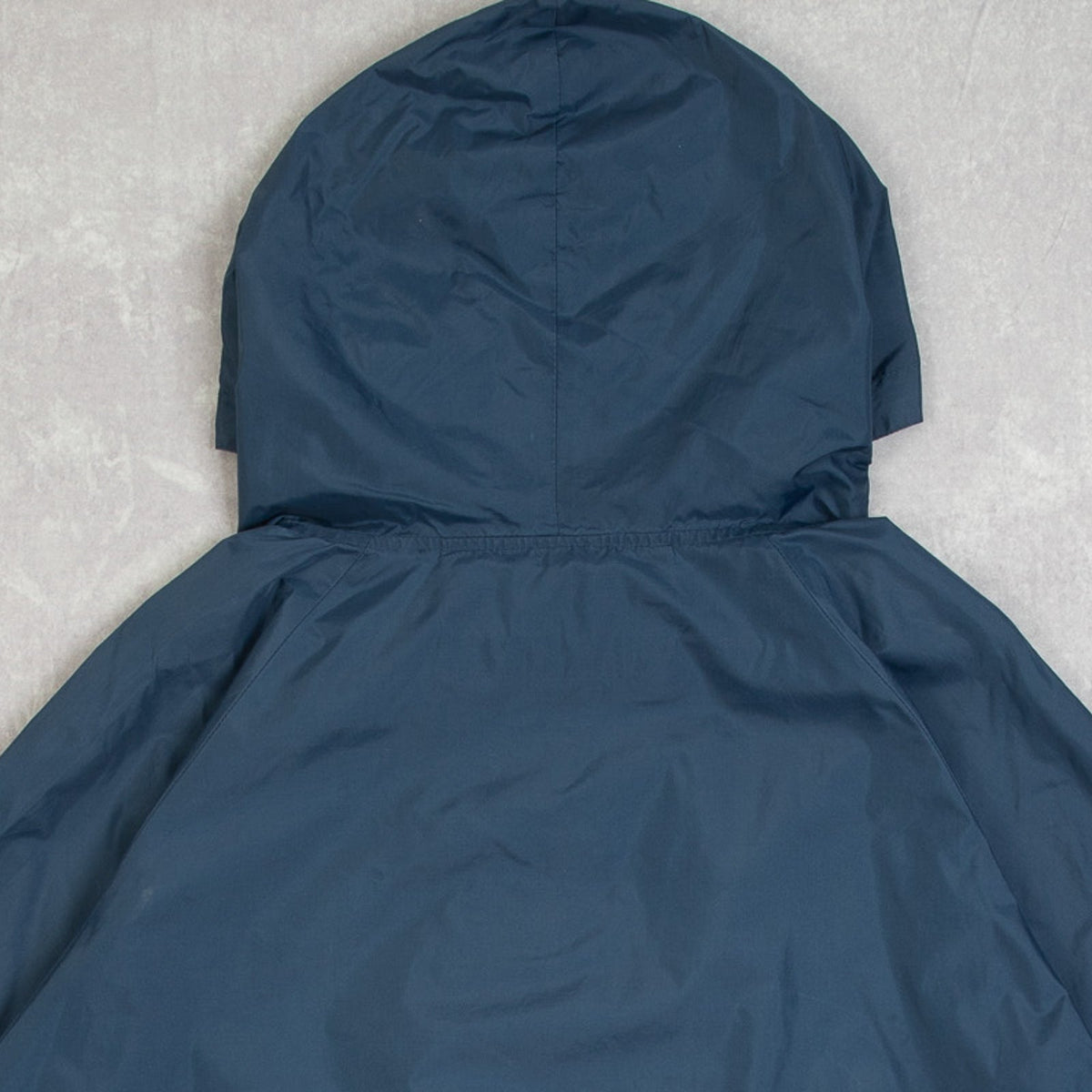 MEN'S VINTAGE 1990S AUBURN UNIVERSITY HOODED WINDBREAKER JACKET - LARGE