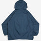 MEN'S VINTAGE 1990S AUBURN UNIVERSITY HOODED WINDBREAKER JACKET - LARGE