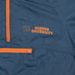 MEN'S VINTAGE 1990S AUBURN UNIVERSITY HOODED WINDBREAKER JACKET - LARGE