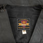 MEN'S VINTAGE 1990S LEATHER GILET JACKET - X-LARGE
