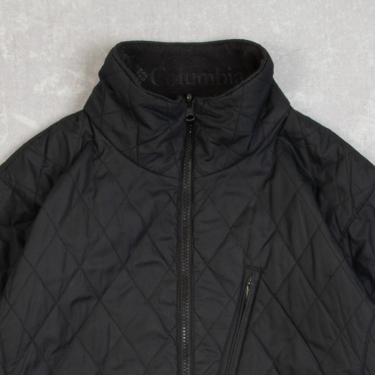 WOMEN'S VINTAGE 1990S COLUMBIA QUILTED VERTEX JACKET - MEDIUM