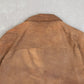 MEN'S VINTAGE 1990S LEATHER FLIGHT JACKET - LARGE