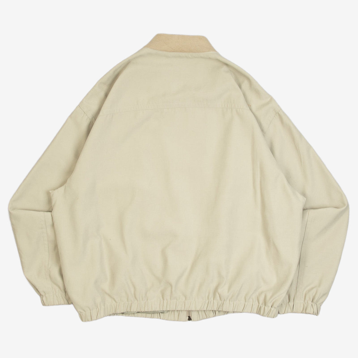 MEN'S VINTAGE 1990S FULL ZIP BOMBER JACKET - LARGE