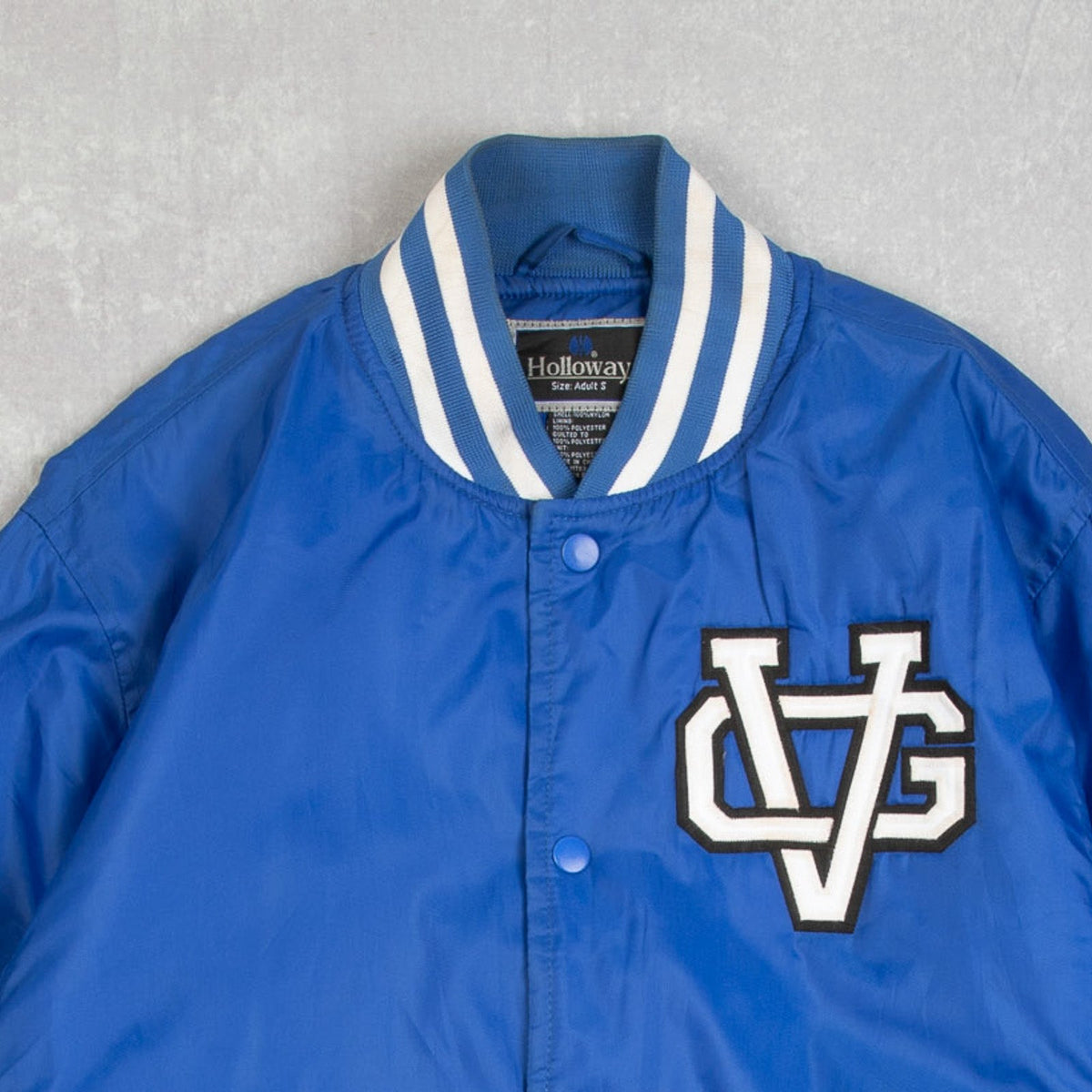 MEN'S VINTAGE 1990S VANDERBILT VARSITY BOMBER JACKET - SMALL