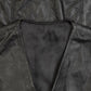 MEN'S VINTAGE 1990S LEATHER VEST JACKET - X-LARGE