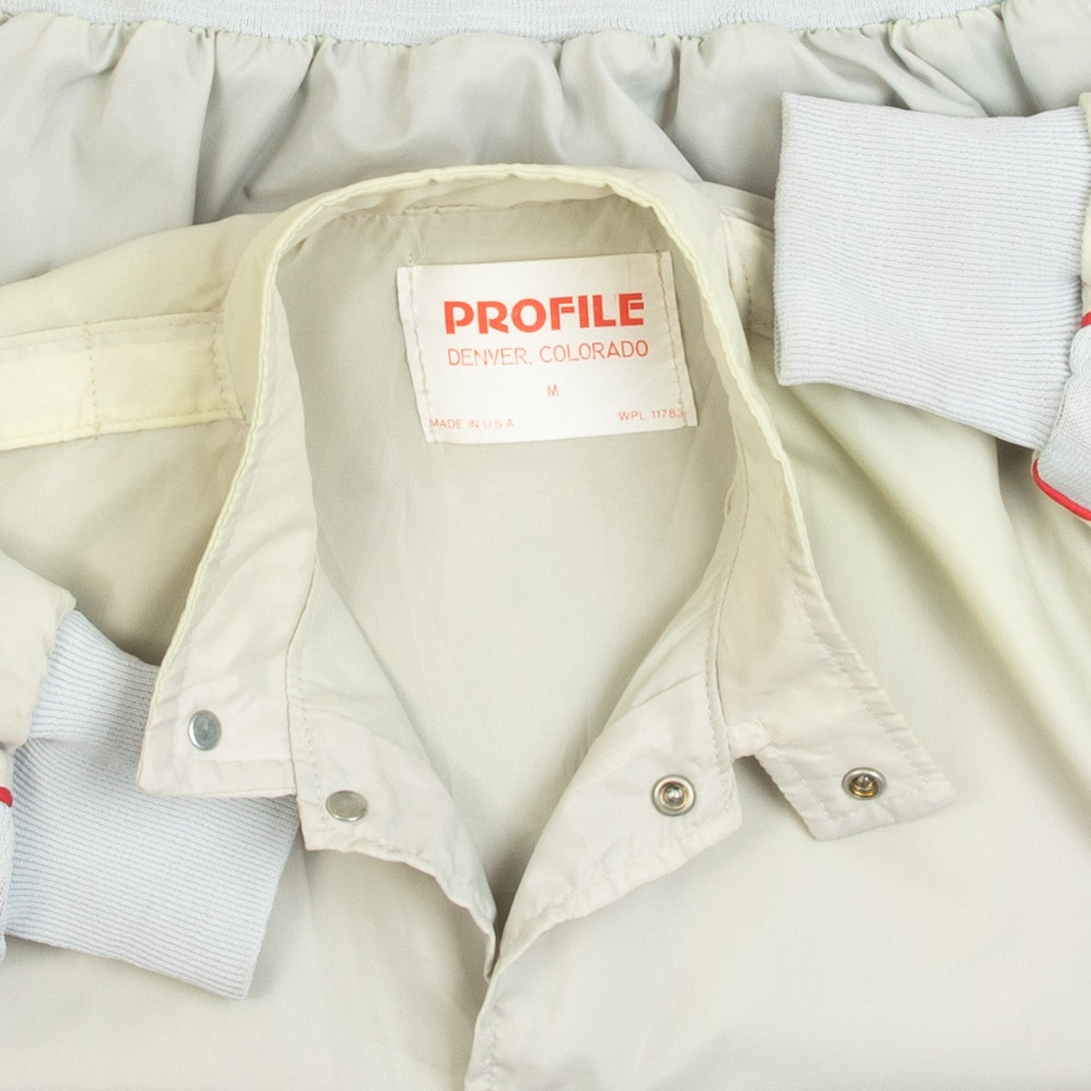 MEN'S VINTAGE 1980S STORAGETEK BOMBER JACKET - MEDIUM