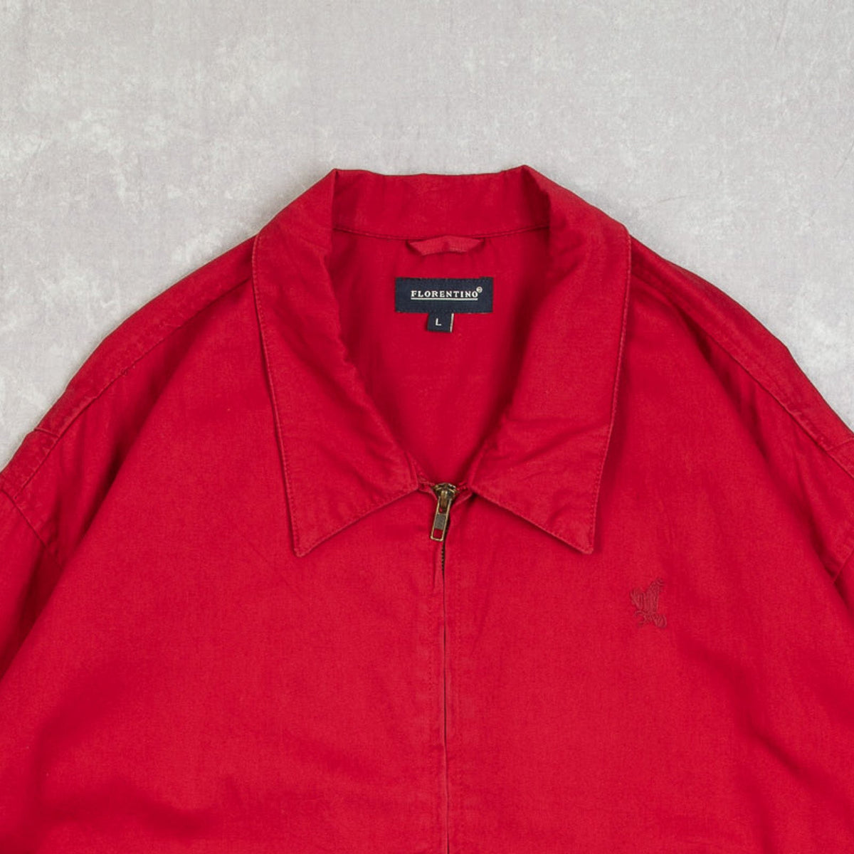 MEN'S VINTAGE 1990S FULL ZIP HARRINGTON JACKET - LARGE