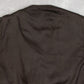 MEN'S VINTAGE 1990S LEATHER VEST JACKET - SMALL