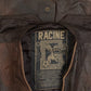 MEN'S VINTAGE 1990S LEATHER VEST JACKET - SMALL