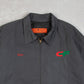 MEN'S VINTAGE 1980S RED KAP CF FULL ZIP WORKWEAR JACKET - X-LARGE