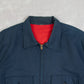 MEN'S VINTAGE 1980S BOXY WORKWEAR JACKET - X-LARGE