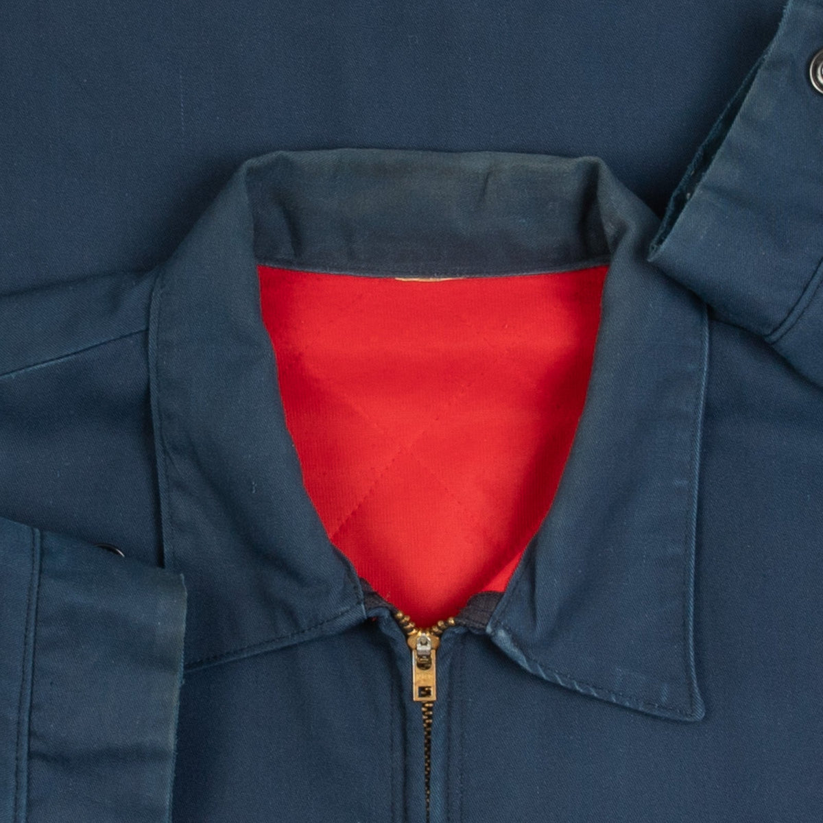 MEN'S VINTAGE 1980S BOXY WORKWEAR JACKET - X-LARGE