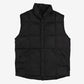 MEN'S VINTAGE QUILTED GILET VEST JACKET - MEDIUM