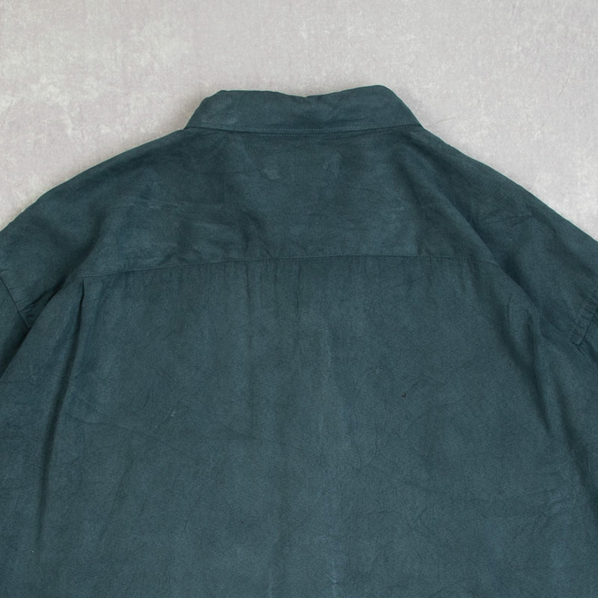 MEN'S VINTAGE 1990S SUEDE STYLE SHIRT - X-LARGE