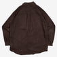 MEN'S VINTAGE 1990S SUEDE STYLE SHIRT - LARGE