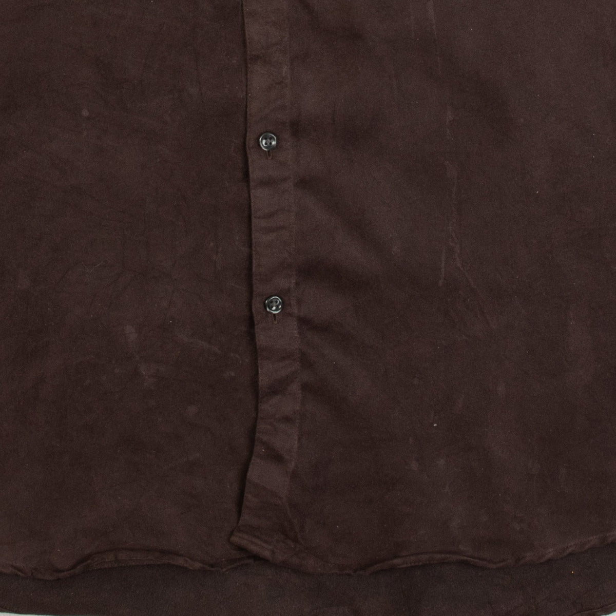 MEN'S VINTAGE 1990S SUEDE STYLE SHIRT - LARGE