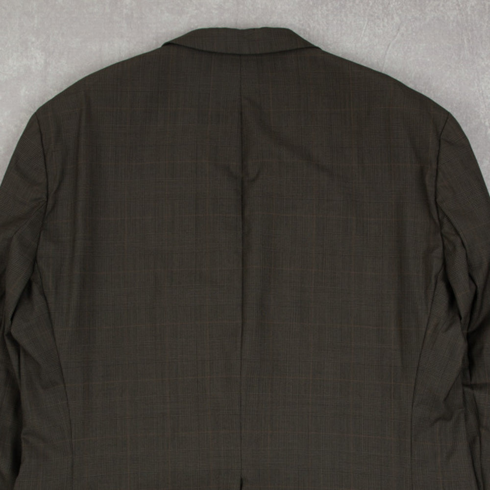MEN'S VINTAGE 1990S CHAPS CHECKED BLAZER JACKET - LARGE