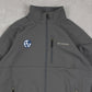 MEN'S VINTAGE COLUMBIA FLEECE LINED FULL ZIP JACKET - LARGE