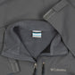 MEN'S VINTAGE COLUMBIA FLEECE LINED FULL ZIP JACKET - LARGE