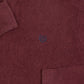 MEN'S VINTAGE 1990S CHAPS QUARTER BUTTONED KNITTED JUMPER - X-LARGE
