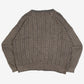MEN'S VINTAGE 1990S STRUCTURED PATTERNED KNITTED JUMPER - XX-LARGE