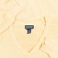 MEN'S VINTAGE 1990S V-NECK KNITTED JUMPER - X-LARGE