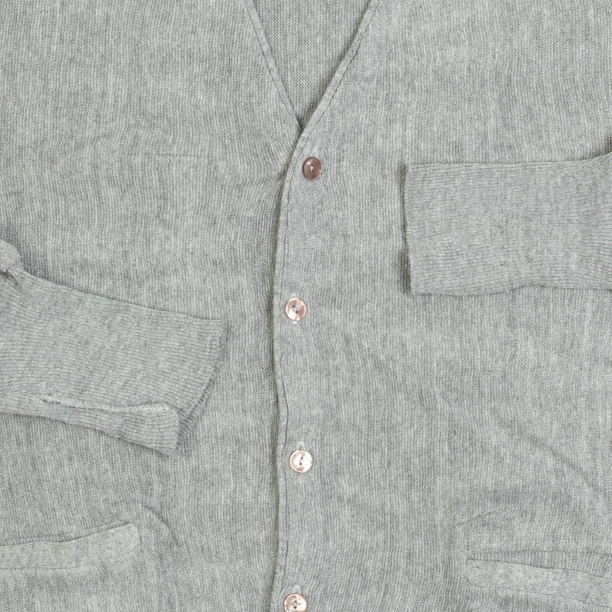MEN'S VINTAGE 1990S KNITTED CARDIGAN - XX-LARGE