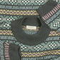 WOMEN'S VINTAGE 1990S ESPIRIT PATTERNED KNITTED JUMPER - LARGE