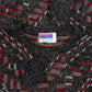 MEN'S VINTAGE 1980S PATTERNED KNITTED JUMPER - LARGE