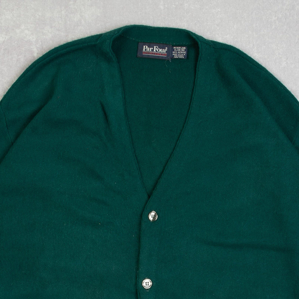 MEN'S VINTAGE 1990S KNITTED CARDIGAN - X-LARGE