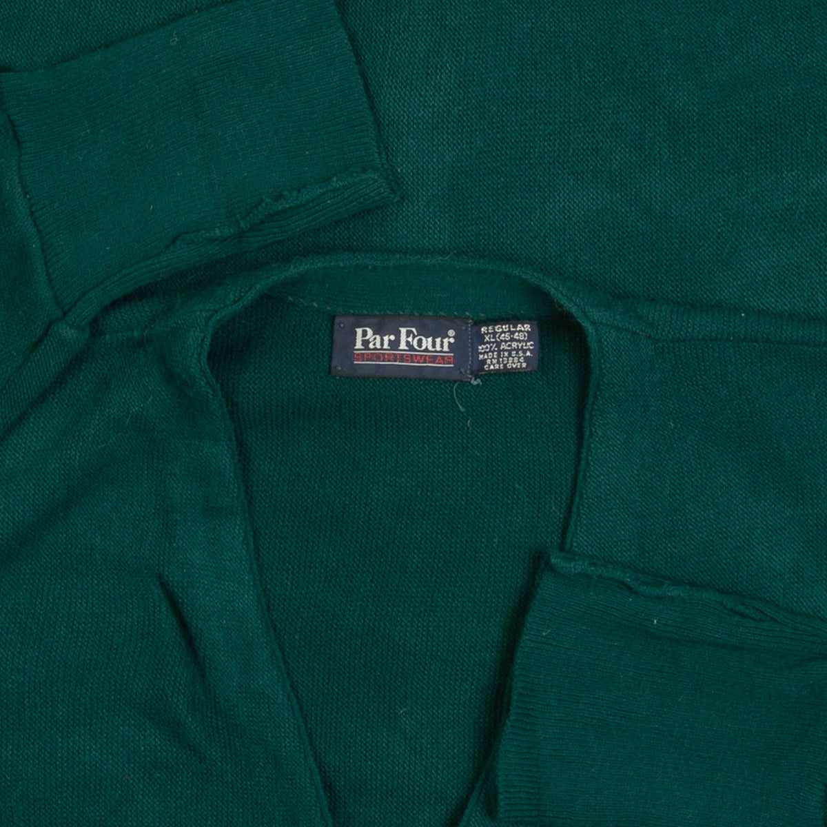 MEN'S VINTAGE 1990S KNITTED CARDIGAN - X-LARGE