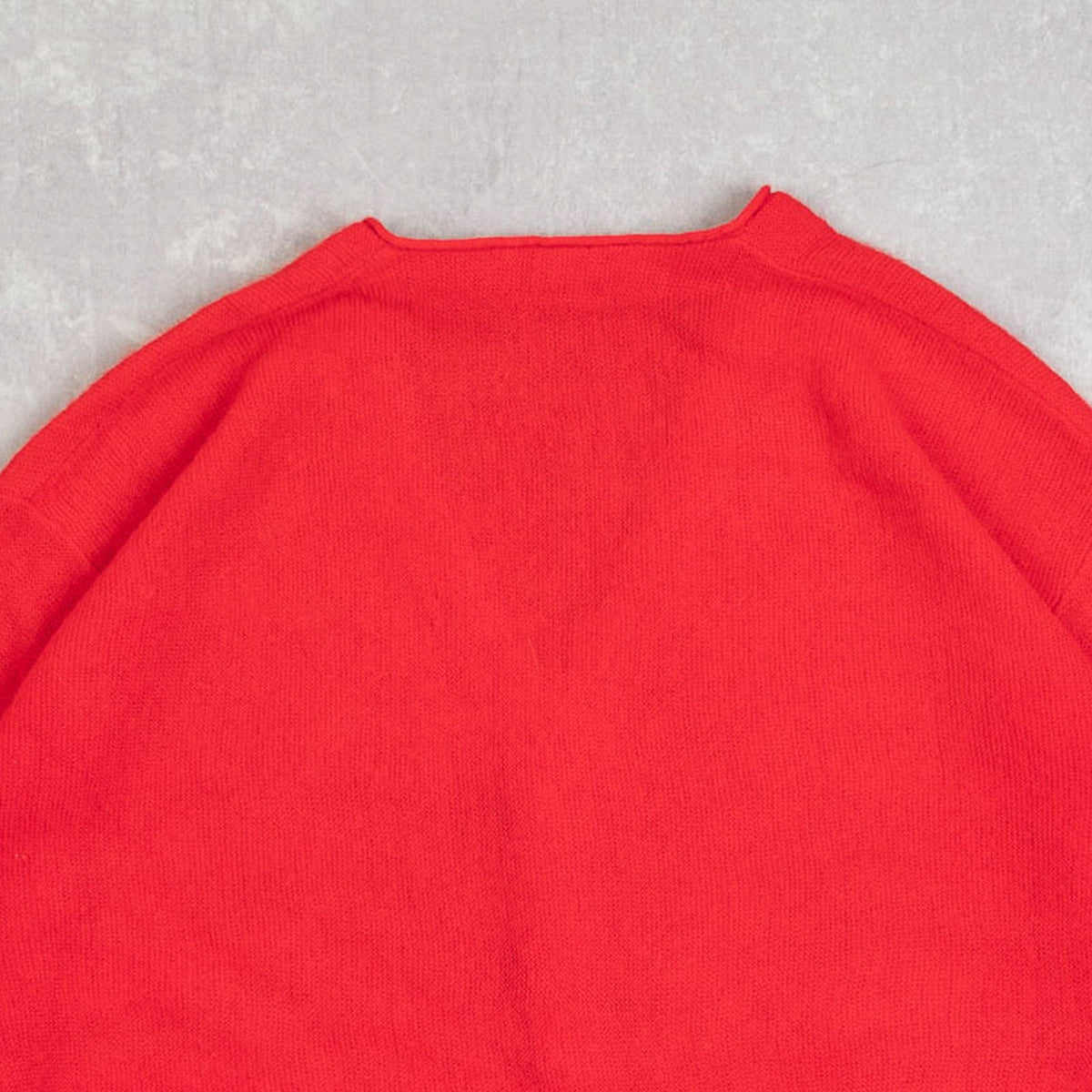 MEN'S VINTAGE 1980S BOXY KNITTED CARDIGAN - LARGE