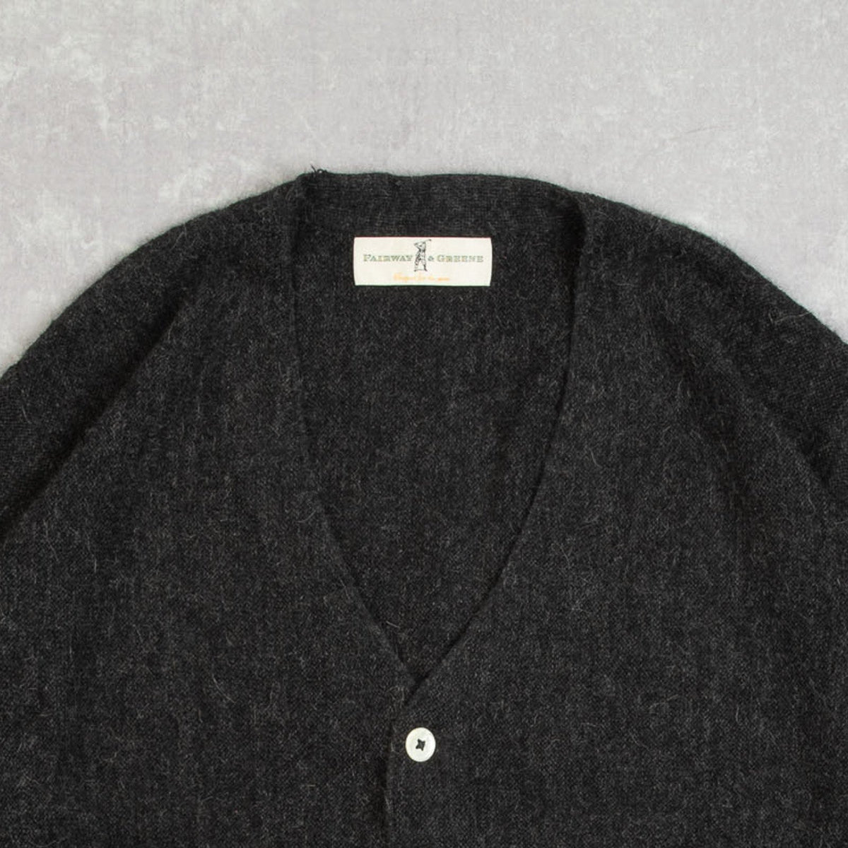 MEN'S VINTAGE 1990S BOXY KNITTED CARDIGAN - X-LARGE